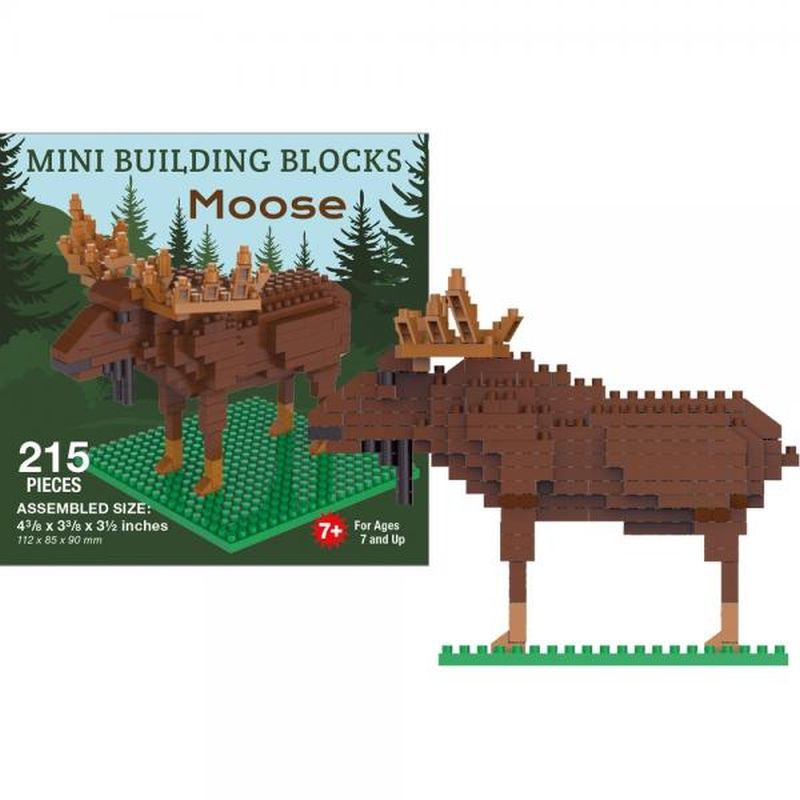 Mini Building Blocks Set Moose
