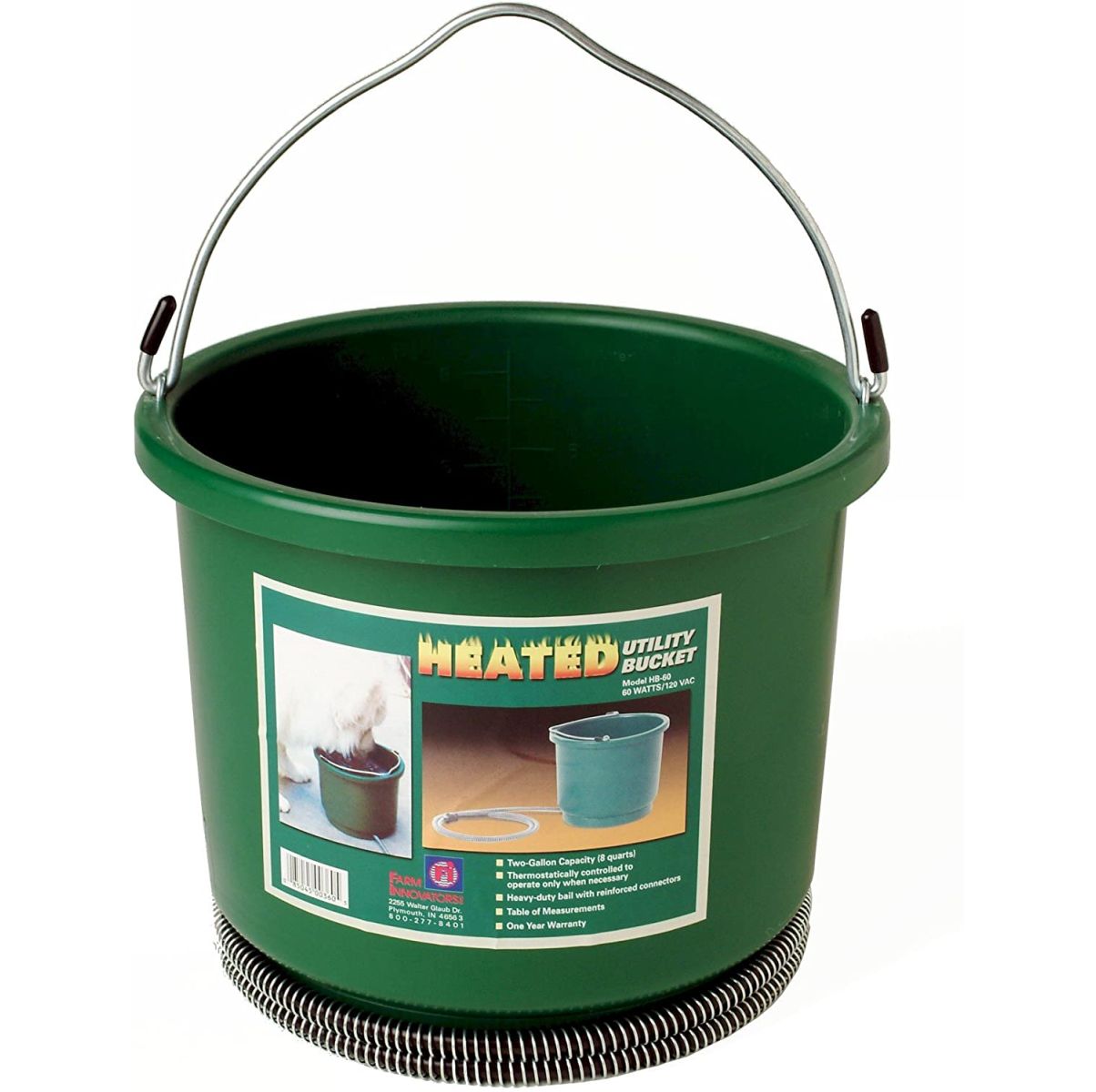 Heated Bucket 2 Gallon