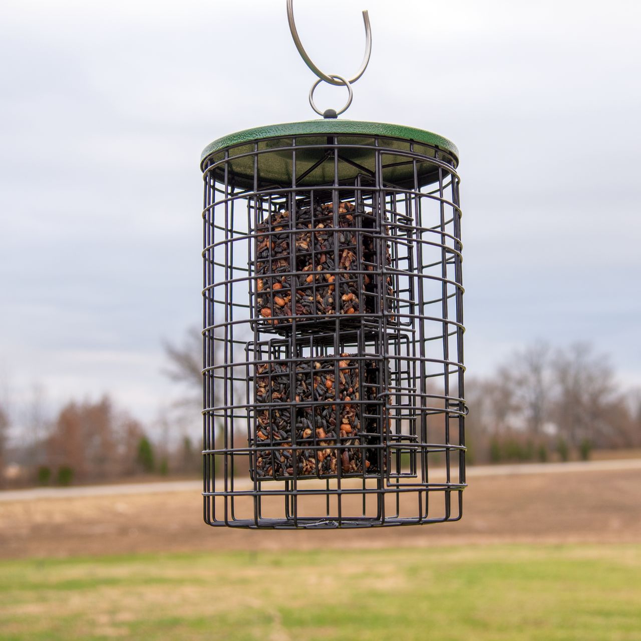 Squirrel Stopper Caged Suet Feeder Large