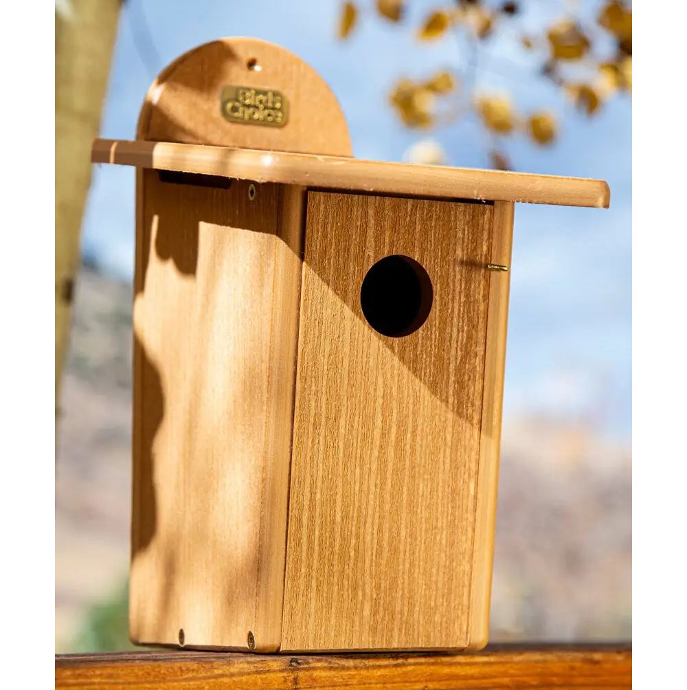 Spruce Creek Bluebird House Natural Teak