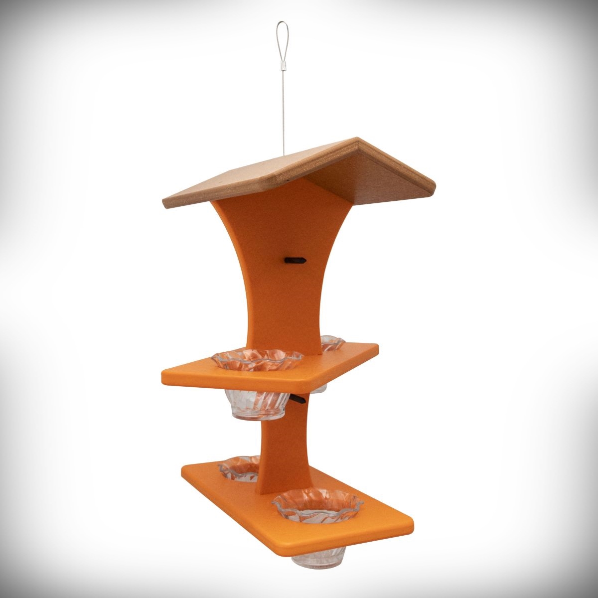 Amish Recycled Poly Double Layer Oriole Feeder