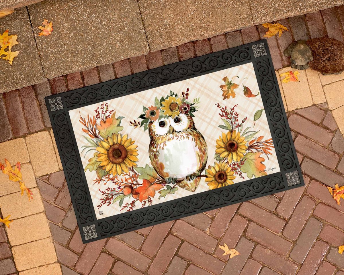 Autumn Owl MatMate Doormat