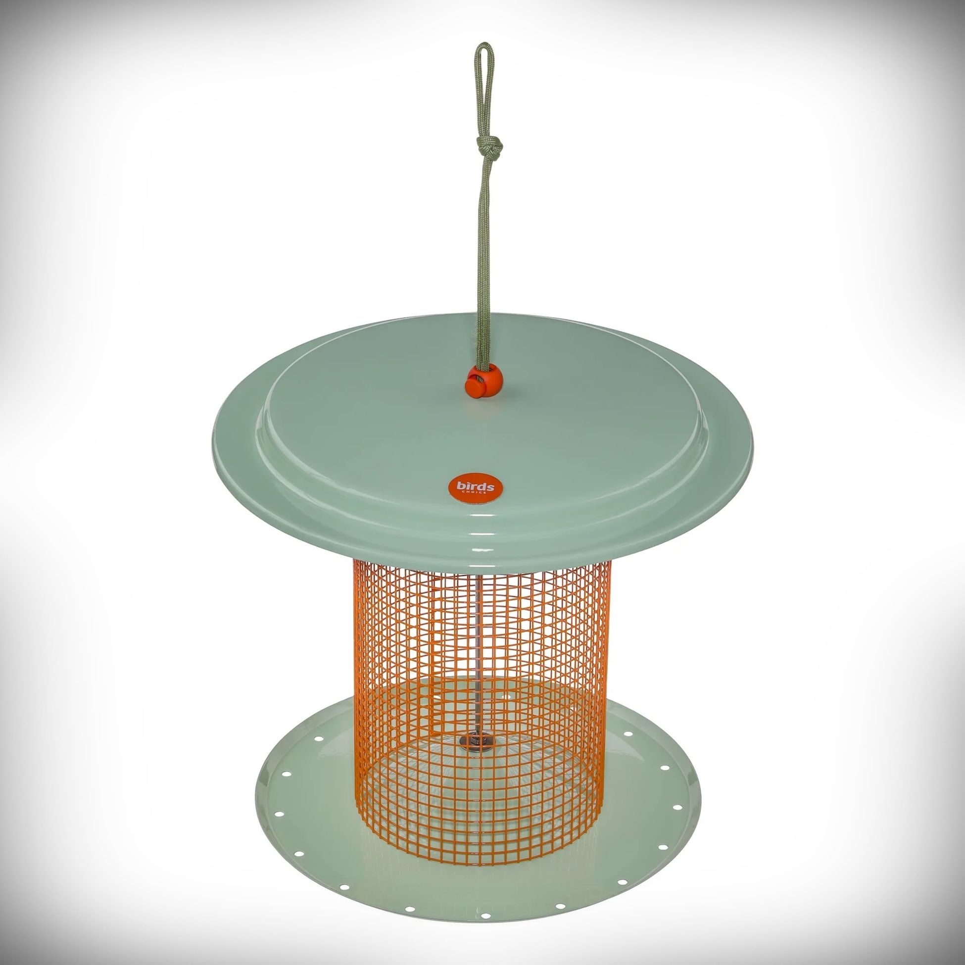 Color Pop Metal Mesh Sunflower Feeder Light Green