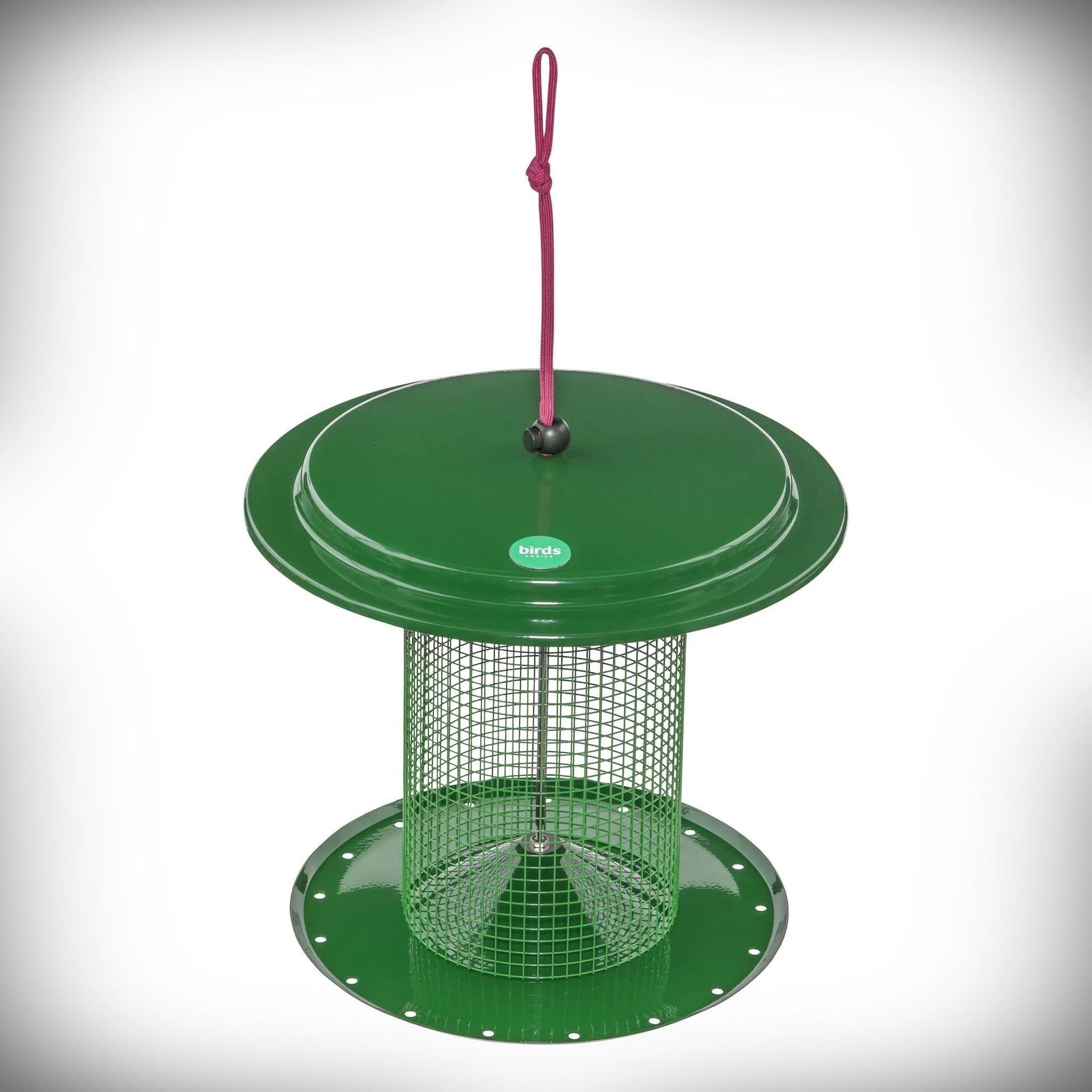 Color Pop Metal Mesh Sunflower Feeder Green