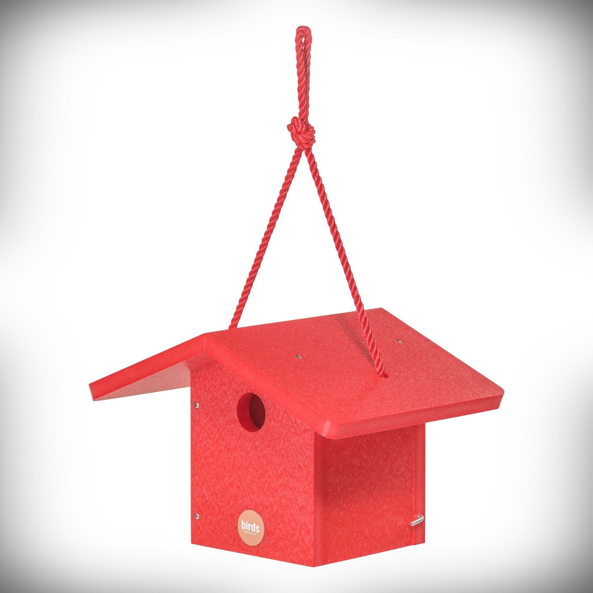 Color Pop Recycled Plastic Wren House Red