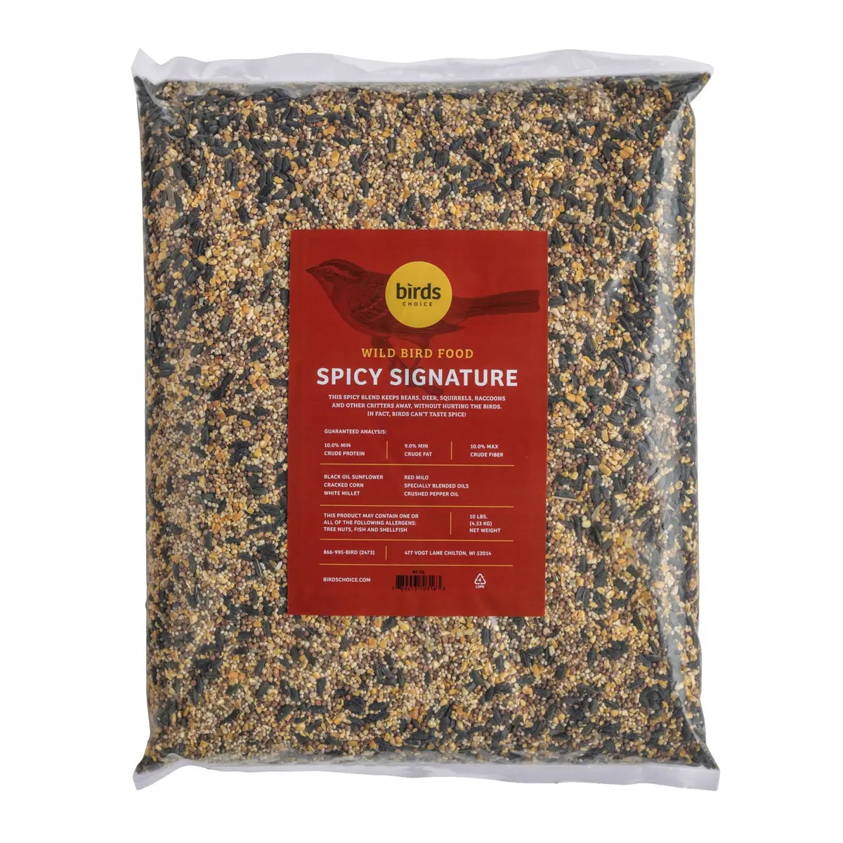 Birds Choice Spicy Signature Wild Bird Food 10 lb.