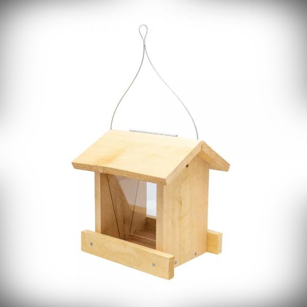 Cedar Hopper Bird Feeder Kit