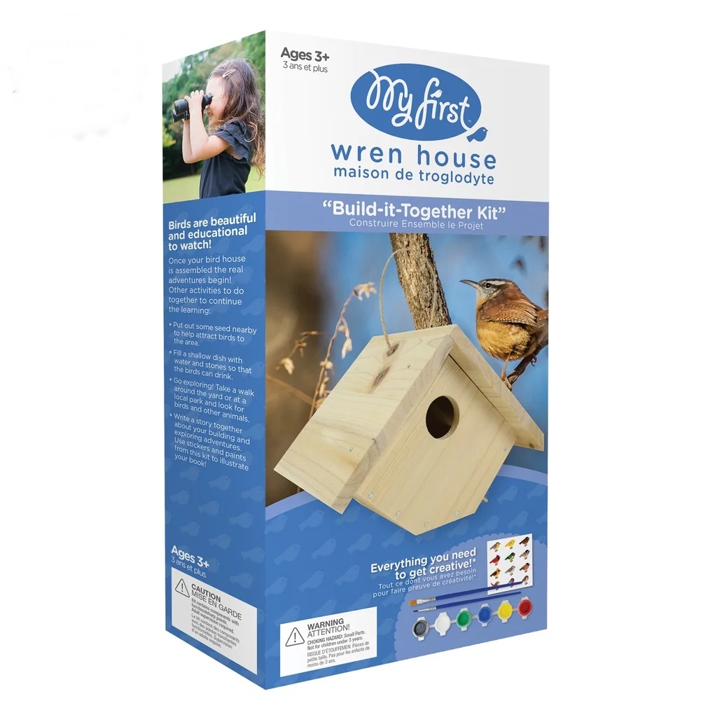 My First Wren House DIY Kit