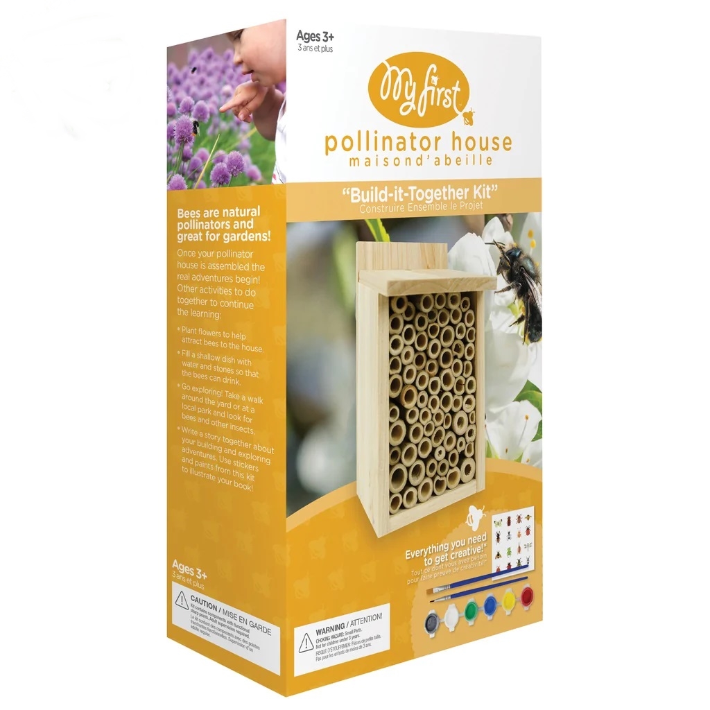 My First Pollinator House DIY Kit