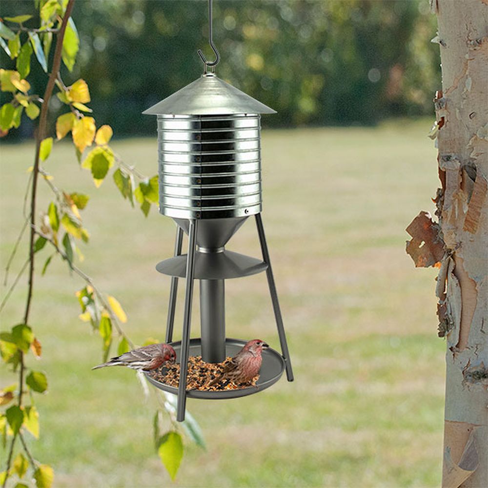 Rustic Farmhouse Water Tower Feeder