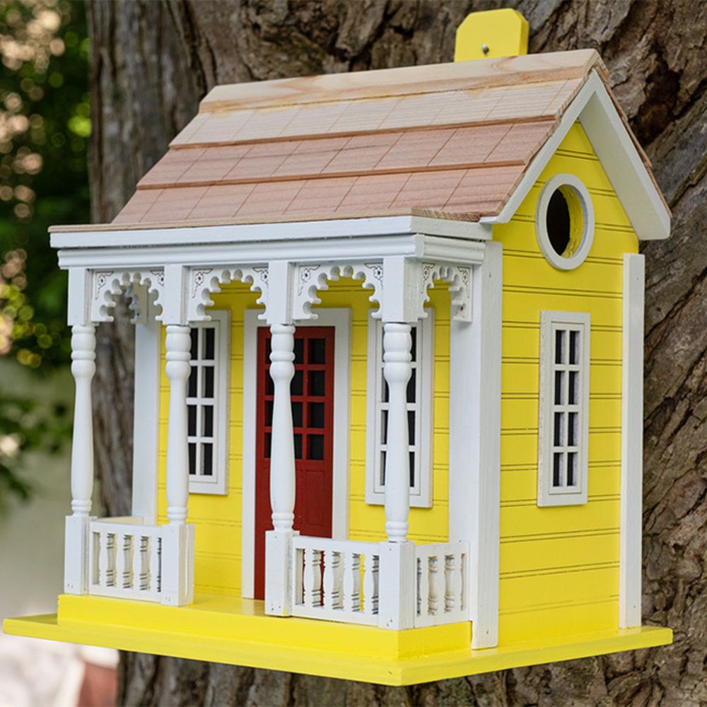 Bristol Cottage Bird House Yellow