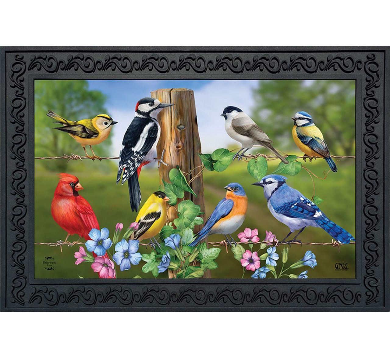 Briarwood Country Birds Doormat