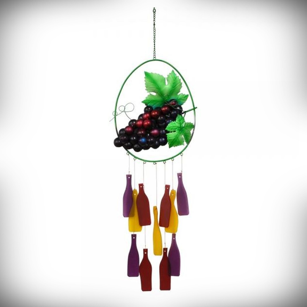 Grapevine with Bottles Windchime