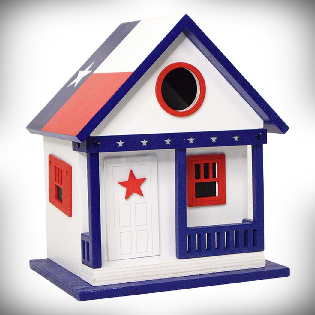 Texas State Cottage Bird House