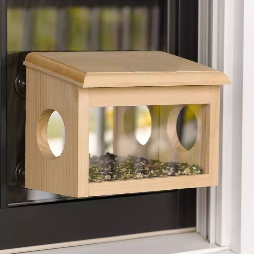 Conservation Dual Side Entry Window Bird Feeder