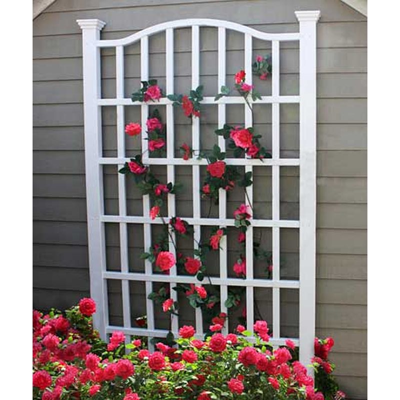 New England Grande Trellis White 96