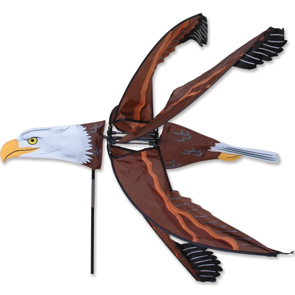 Flying Bald Eagle Spinner Large
