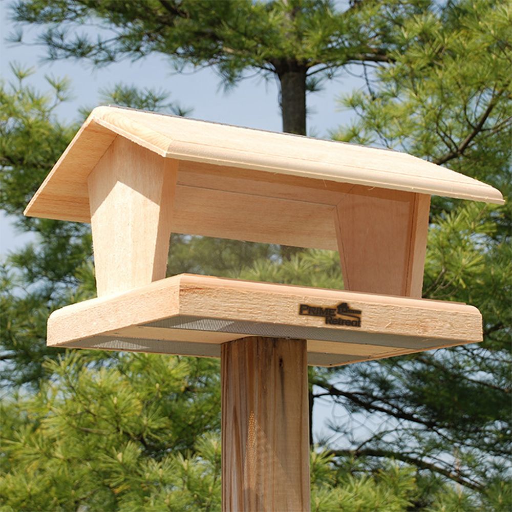 Prime DIY Large Capacity Hopper Bird Feeder Kit