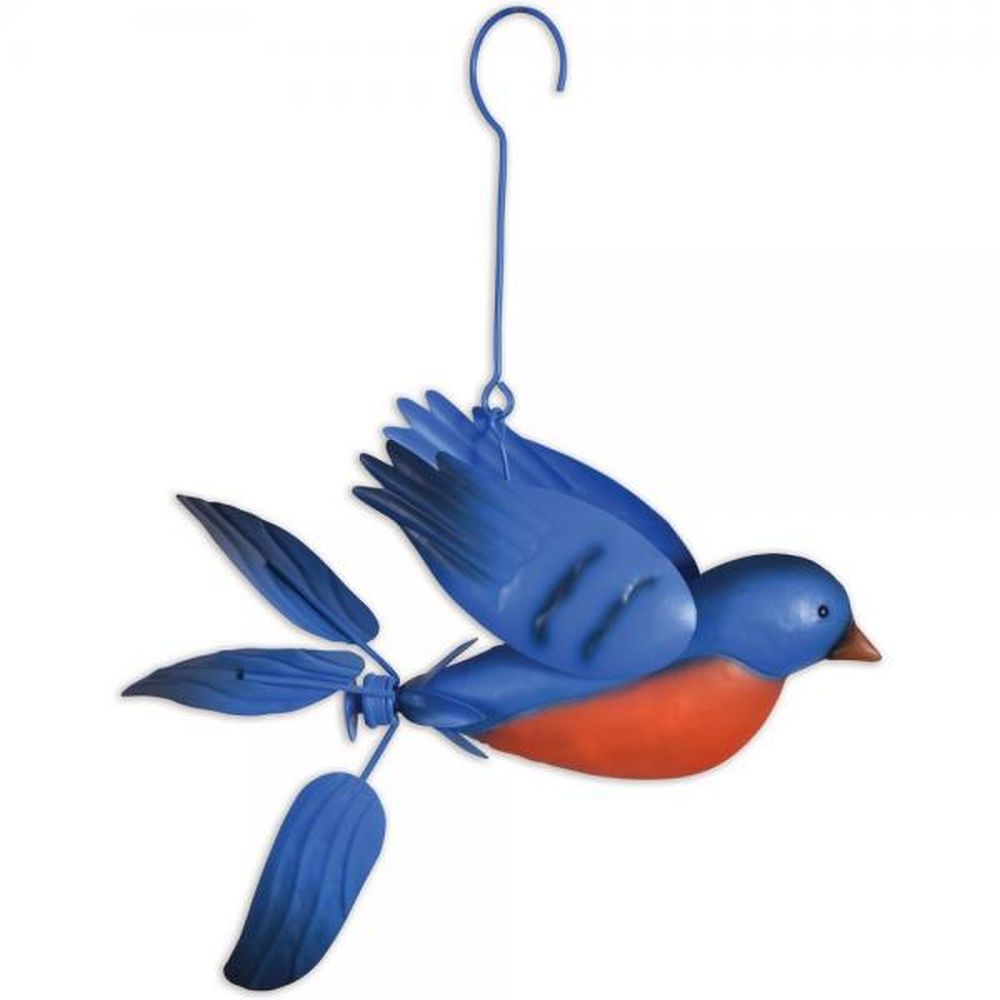 In Flight Tail Wind Spinner Bluebird