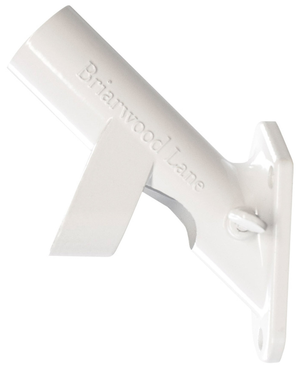 Briarwood Two Position Flag Pole Bracket White