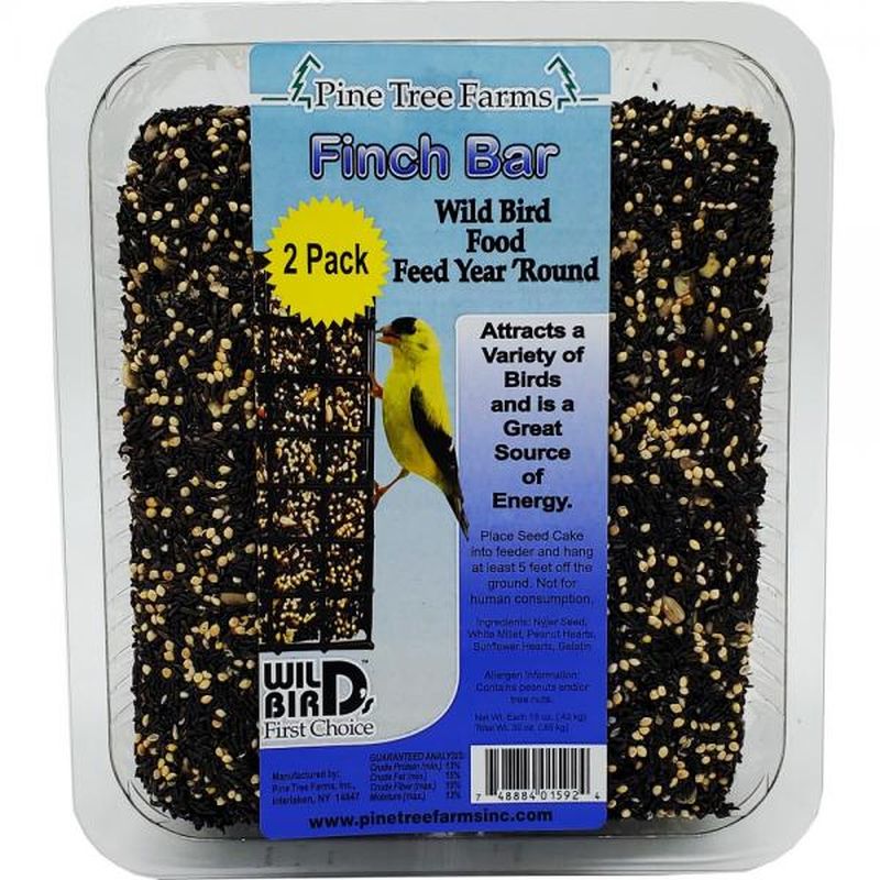 Finch Seed Bar Cake 15 oz 12/Pack