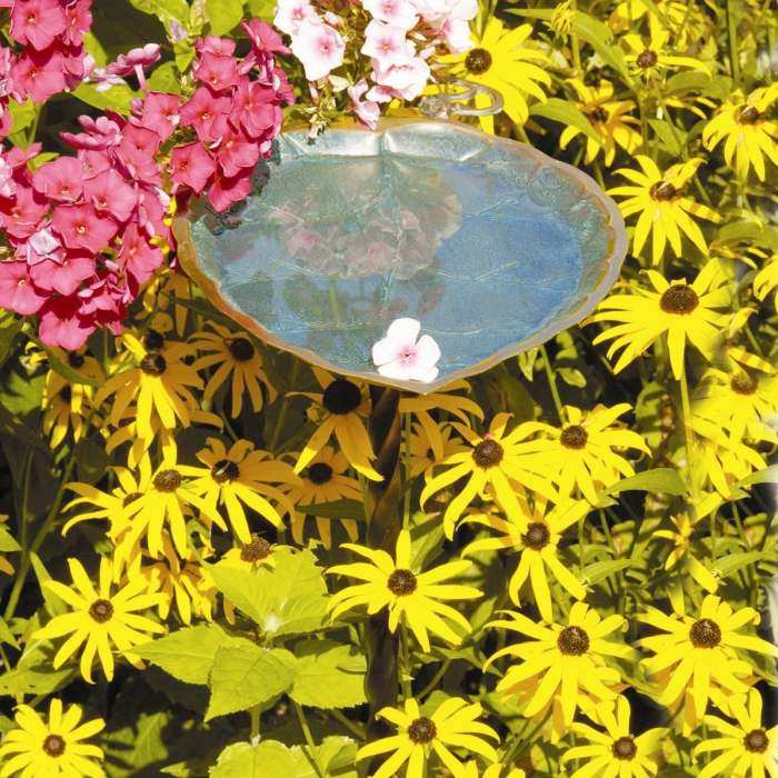 Achla Aspen Leaf Birdbath Bowl