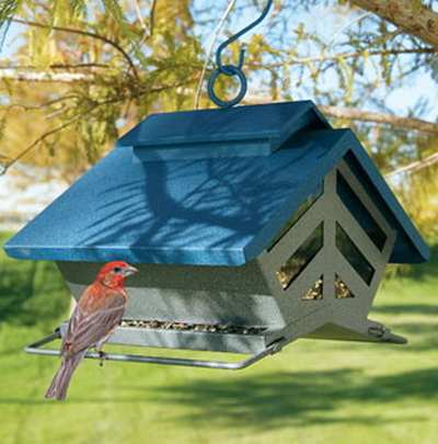 Chalet Deluxe Hopper Bird Feeder