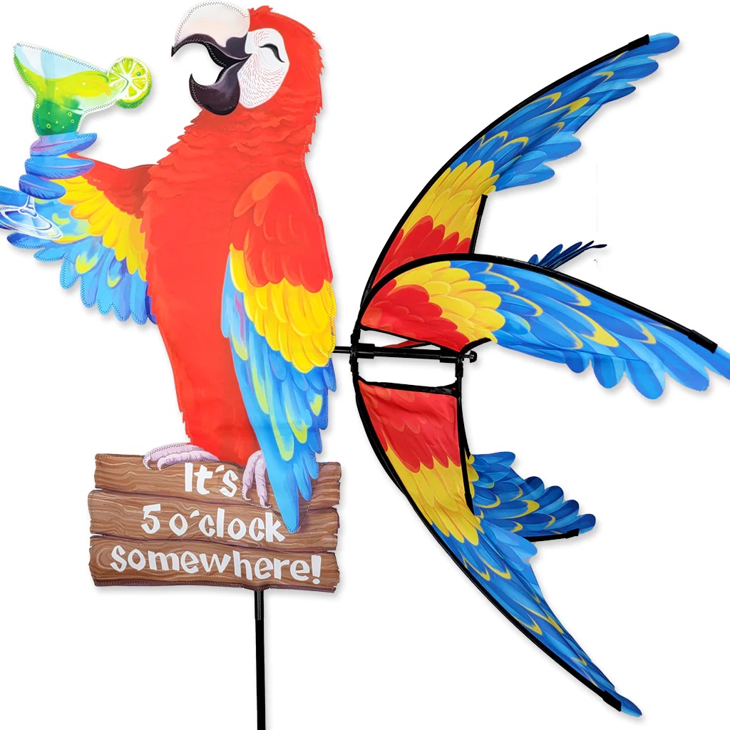 Island Parrot Wind Spinner 37