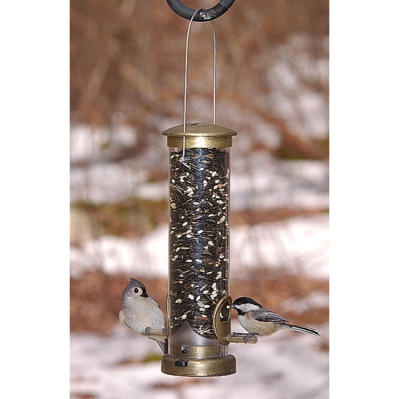 Aspects Quick Clean Seed Tube Feeder Small Brass