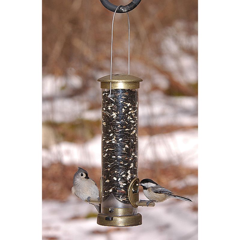 Aspects Quick Clean Seed Tube Feeder Small Brass