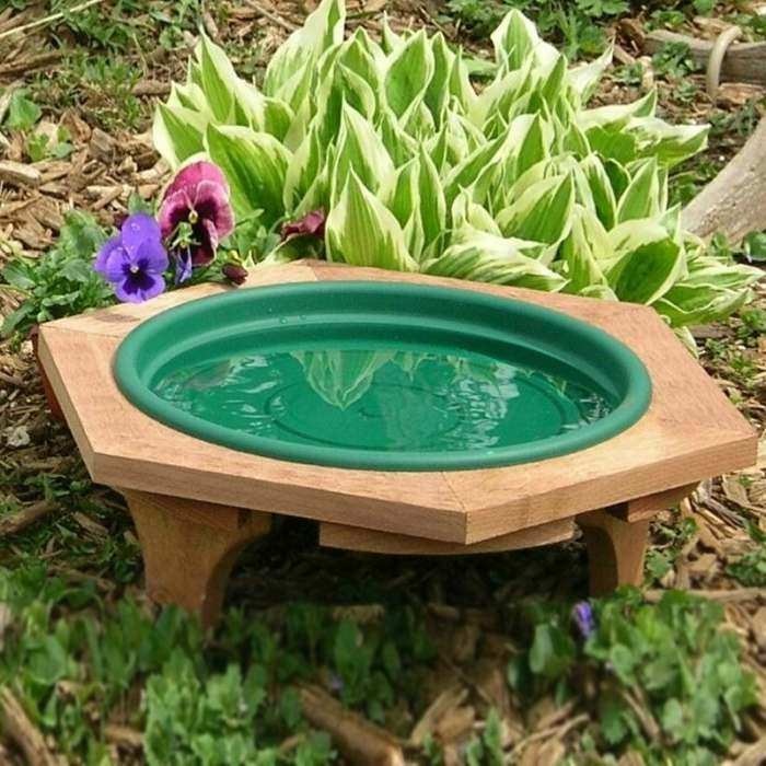 Download Low Profile Garden Bird Baths Ground Bird Baths For The Garden Handcrafted Cedar Ground Birdbaths At Songbird Garden