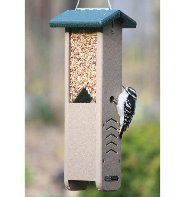 Second Nature Recycled Woodpecker Feeder