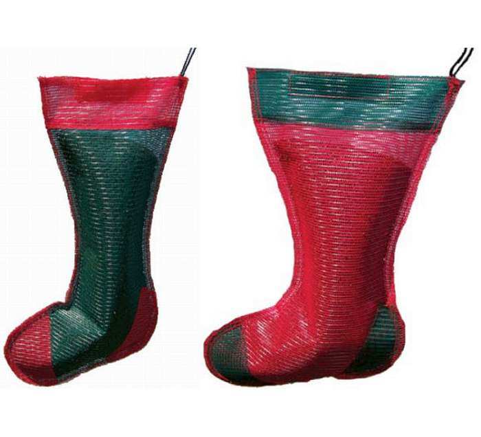 Holiday Red & Green Nyjer Socks 18
