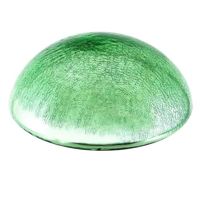 Achla Crackle Glass Toadstool Light Green
