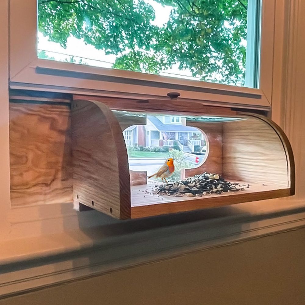 Conservation Bread Box In-House Window Feeder