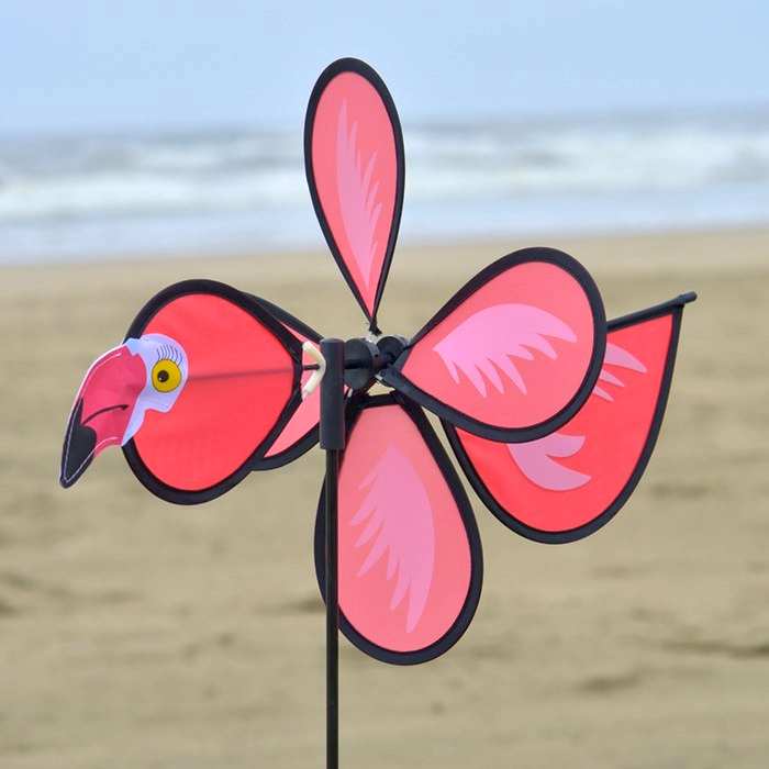 Baby Flamingo Mini Wind Spinner Set of 3