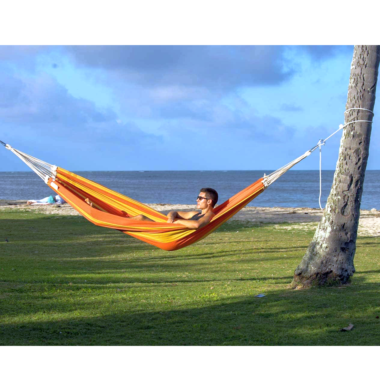 Paradiso Hammock Double Sunset Orange