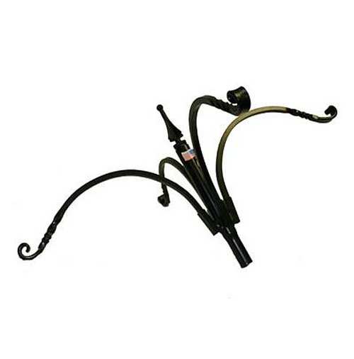 Best Four Arm Twisted Wrought Iron 1