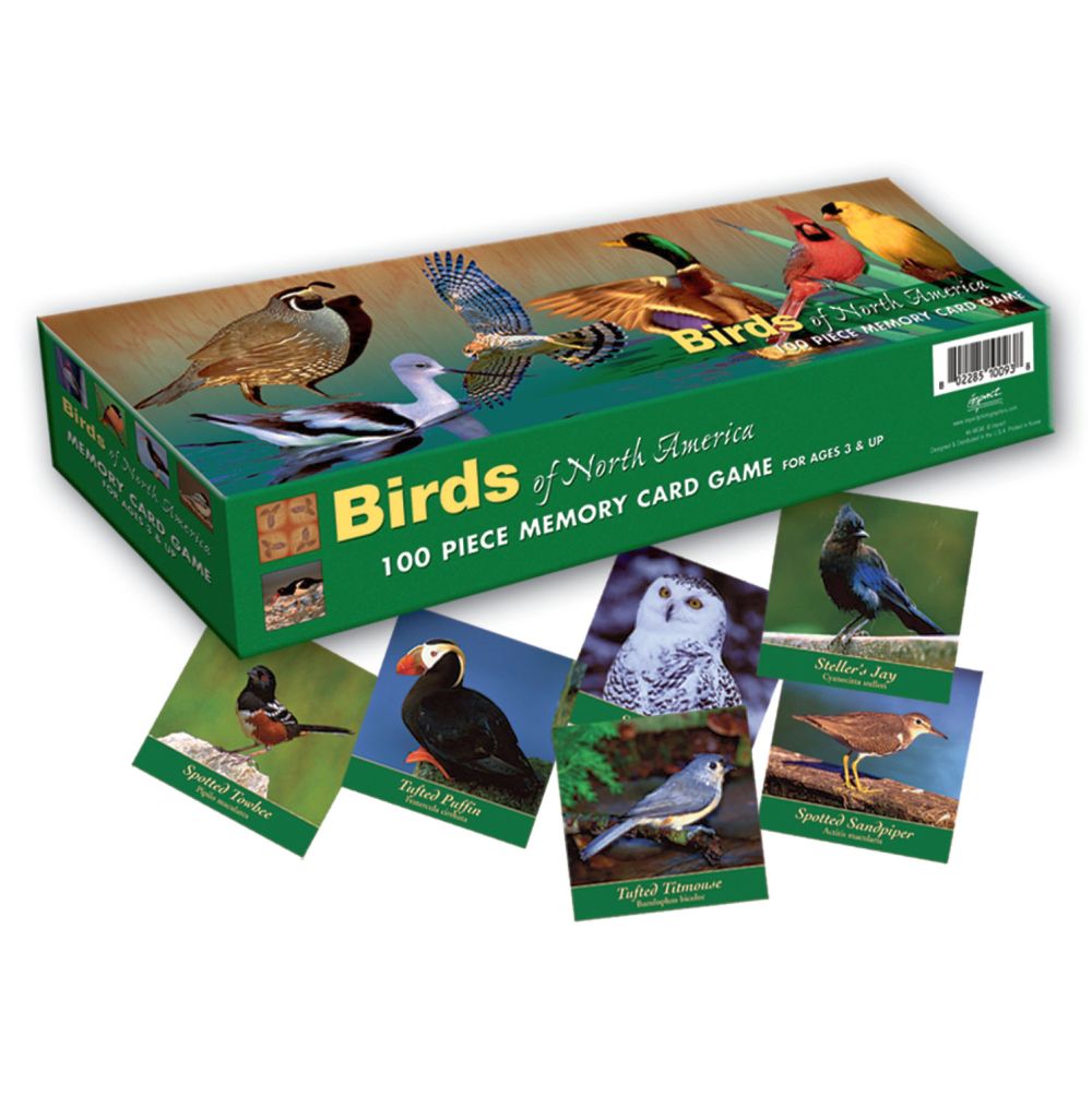 North American Wildlife Memory Card Game Impact Photographics Complete for sale online 