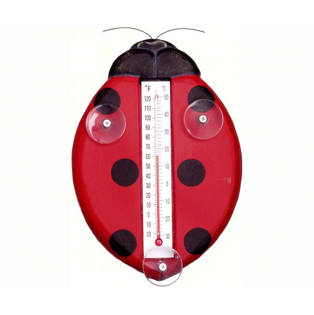 Window Thermometer Ladybug Small