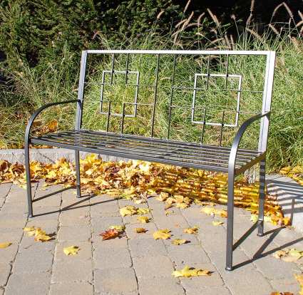 Square-on-Squares Bench