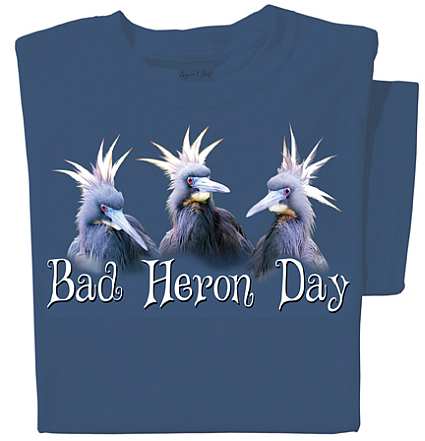 Bad Heron Day T-shirt