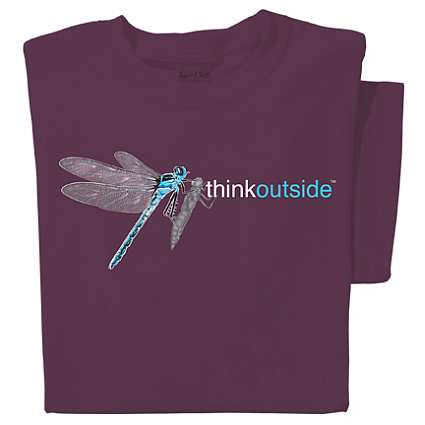 Think Outside Dragonfly T-shirt