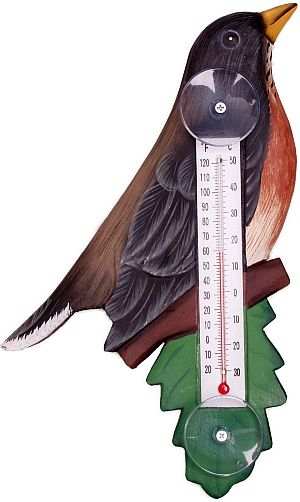 Window Thermometer Robin Small