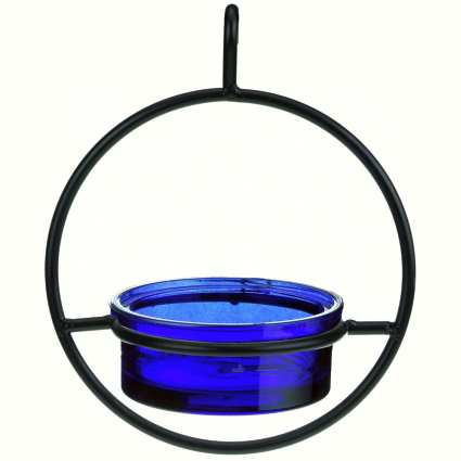 Sphere Cobalt Hanger Mealworm Feeder Set of 2