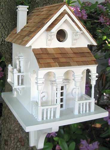 Signature Honeymoon Cottage Bird House w/Bracket