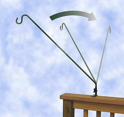 Extended Reach 27 Inch Deck Hook Deck Rail Hook Quality Deck