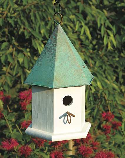 Copper Songbird Bird House