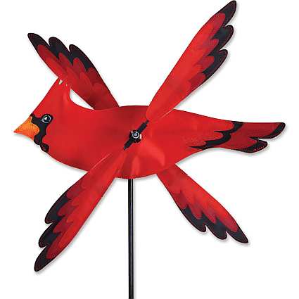 Cardinal Whirligig Wind Spinner Small