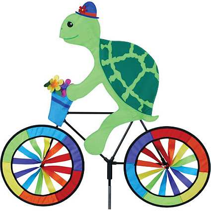 Turtle Bicycle Garden Spinner Large